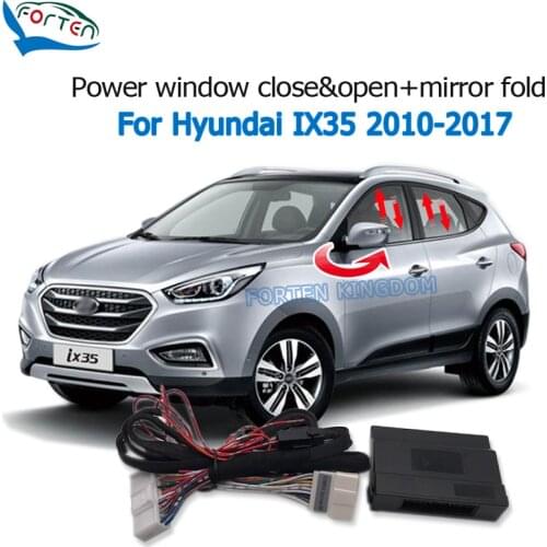 Forten Kingdom Car Auto Window Closer & Open Side Mirror folder unfold Kit For Hyundai IX35 2010-2017