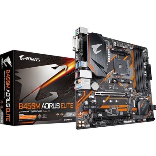 B450M Gaming Motherboard New Small Carving 4 Memory Slots Dual Channel AM4 DDR4 Durable Motherboard Hybrid Digital Power Supply