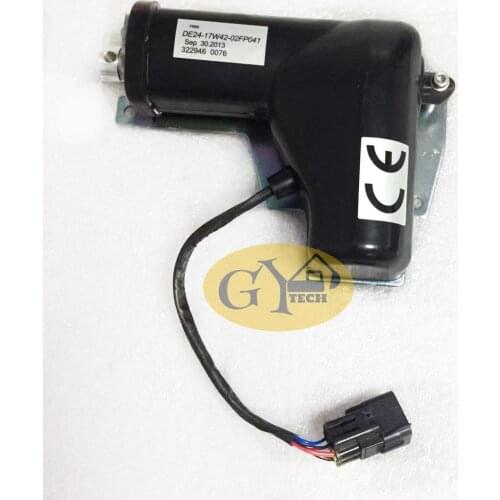 LG6075 LG6090 motor assy ZOOMLION75 LIUGONG922 915D throttle motor for Zoomlion stepping motor