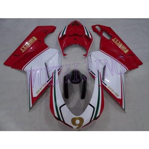 Fairings 1198 2009 Fairings 1198 2009 Red White Body Kits 848 2007 - 2011