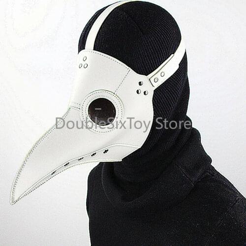 Funny Medieval Steampunk Plague Doctor Bird Mask Latex Punk Cosplay Masks Beak Adult Event Cosplay Props Halloween christmas