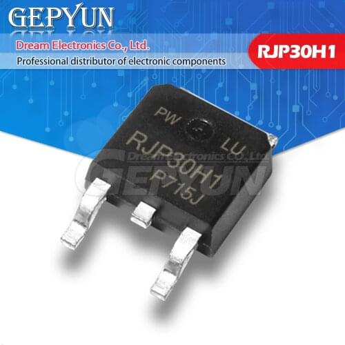 10Pcs RJP30H1 TO-252 30H1 TO252 RJP30H1DPD