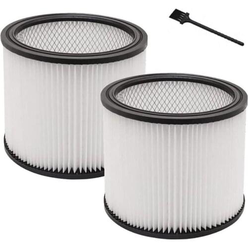 2PCS Wet Dry Vacuum Filters for Shop-Vac 90304 90333 90350 Vacuums Cartridge Replacement Filter 5 Gallon and Above