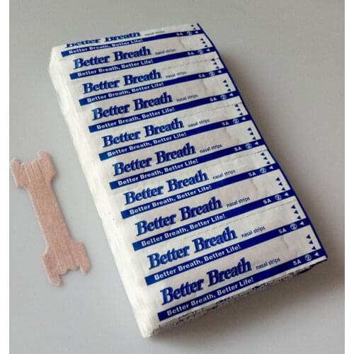 20 Pieces Anti Snore Strips Easier Better Breathe Nasal Strips To Stop Snoring Health Care Patch Product