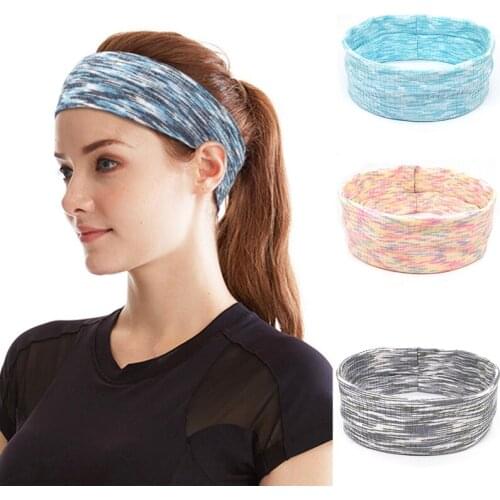 3 PCS Yoga Hair Bands Women Headpiece Stretch Turban Hair Accessories Head Wear Yoga Pilates Running Bandage Wide Headbands