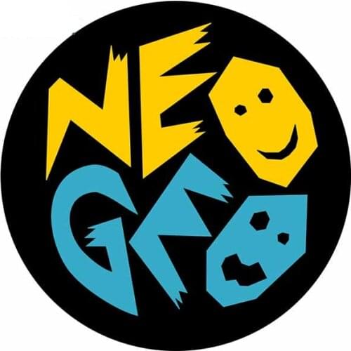 For Neo Geo Round Sign Car Stickers Waterproof Surfboard Decal Windows Tank Scratch-Proof Anime Car Styling KK 13cm X 13cm