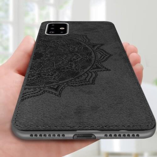 For Samsung A51 Case Cotton Fabric Cloth Case For Galaxy A71 A52 A72 A32 5G A 51 71 52 72 32 Magnetic Silicone Phone Cover Coque
