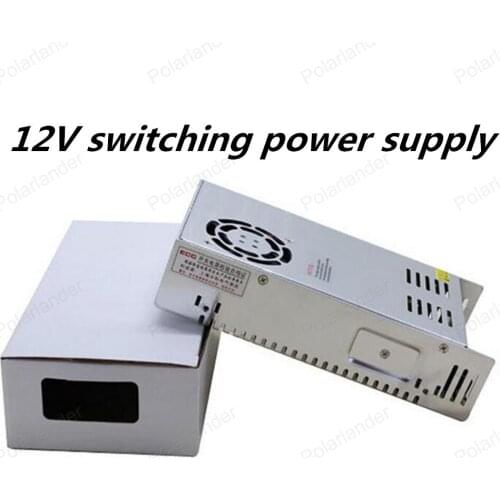Switching power supply Driver 12V 33A 400W For LED Light Strip Display AC110V/ 220V Factory Supplier free shipping