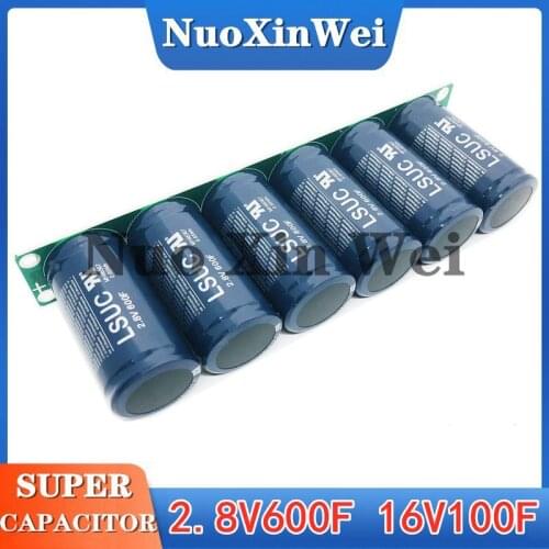 2.8v600f Korea original LSUC super farad capacitor 16v100f battery protection constant voltage device starting rectifier