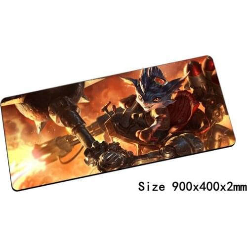 Rumble mouse pad 900x400mm pad mouse lol notbook computer mousepad Mechanized Menace gaming padmouse gamer laptop mouse mats