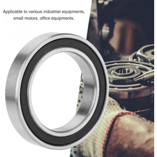 10Pcs/Set 6802-2RS Metal Ball Bearings Rubber Sealed Bearing Deep-groove ball bearings 15mm*24mm*5mm