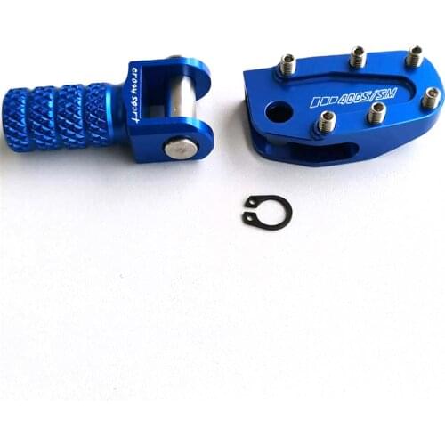 Brake Pedal Step Shift Lever Tip For SUZUKI DRZ400 DRZ400SM DRZ 400 DRZ400E DRZ400S 2000-2020 Motorcycle Cleat Rivets Plate