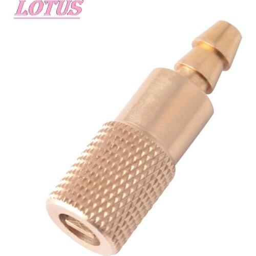 Car clip chuck connector adapter car brass tire wheel air chuck air pump valve 6mm 1pc