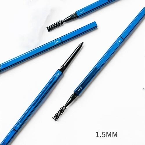 Double Head Brows Pen 24 Hours Long-lasting Tint Shade Make Up Soft Smooth Fashion Eyebrow Pencil and Powder Eyebrows