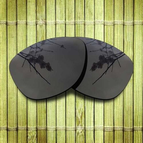 Polarized Replacement Lenses Black Color Available For-Oakley Frogskins Sunglasses Frame