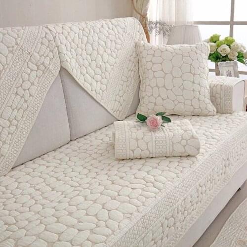 Modern Simple Double-sided Cotton Sofa Covers Cushion Four Seasons Sofa Towel Living Room Corner Couch Cover Armrest Towel
