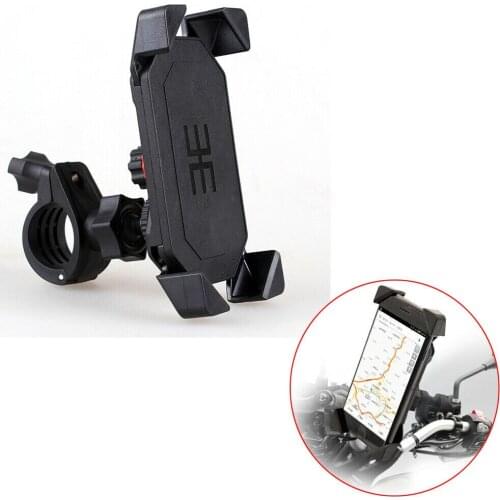 Universal Motorcycle Bicycle Handlebar Phone Holder Cell Phone Mount GPS With USB Charger Motorbike Accessories
