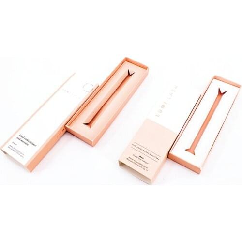 High quality Luxury Private Label Beautiful Eyelashes Packaging Customized Printed Paper mascara box