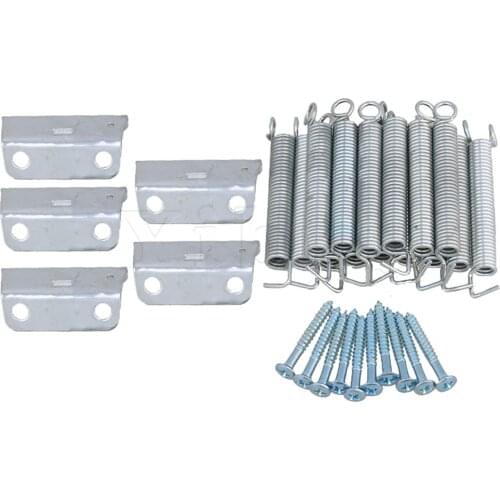 Yibuy 5 x Claws & Mounting Screws & Springs Sets for Electric Guitar Tremolo Bridge