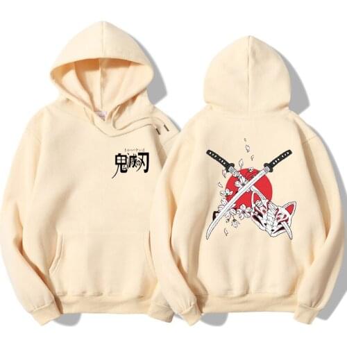 Harajuku Demon Slayer Anime Clothes Hoodie Women Rengoku Kyoujurou Hoodies Kimetsu No Yaiba Pullovers Long Sleeve Top