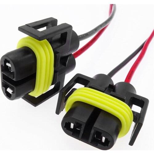 1pc for H8 H11 Socket Wire 9005 HB3 9006 HB4 Car Headlight Wiring Lamp Harness Fog Lamp Bulb Base Bracket Adapter Accessories