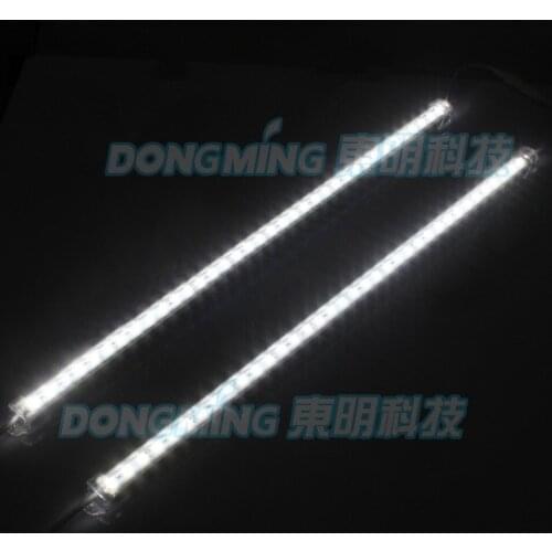 15pcs U shape led lights PC milky or clear cover led luces bar 5630, aluminum led bar light, 50 cm led luces strip
