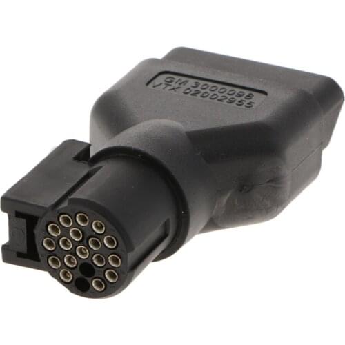 16 Pin Car Shell Adaptor Cable Connector Plug OBD2 Adapter Diagnostic Tools