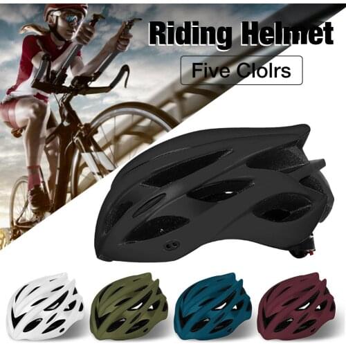 2020 New Lightweight Breathable Riding Helmet Mountain Road Bike Riding Helmet Multi-Color Men Ms Safety Helmet Head Protector
