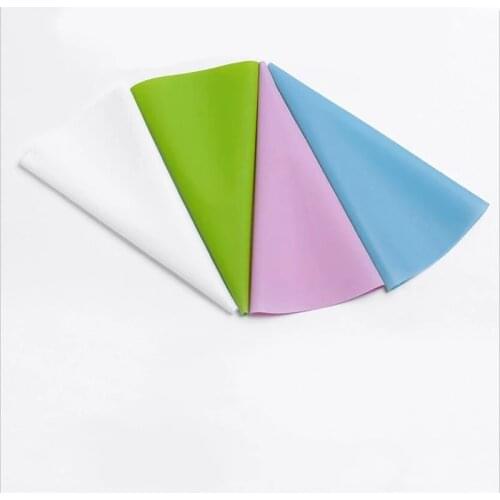 4 Colors Food Grade Silicone Reusable Icing Piping Bags DIY Cake Decorating Cream Pastry Bag Baking Tools Kitchen Accessories