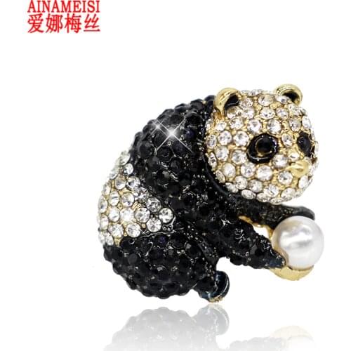 AINAMEISI Black Brooches For Clothes
