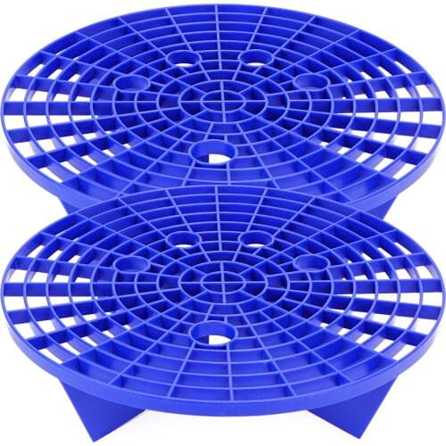 Automotive Bucket Insert Grit Traps for Car Wash and Detail Kits, Helps Remove Dirt and Debris from Microfiber, Mitts, Cloths