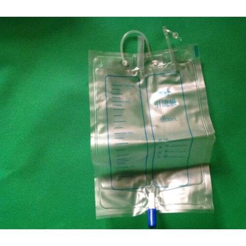 Free shipping female urine bag Bed breathable incontinence urine bag urine collector