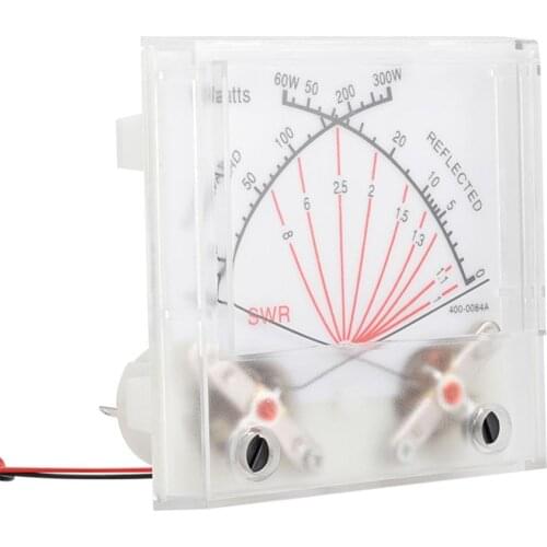 Wireless Radio Station Swr Watt Meter Dual-pin 60/300w Power Meter Transmitter Standing Wave Meter With Backlight