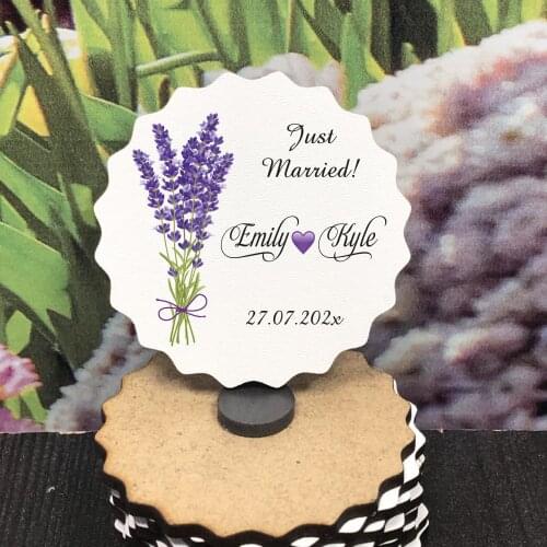 Save the Date Wooden Magnet for Your Guests and Colorful Printed Wedding, Henna, Christening Gifts 25 pcs