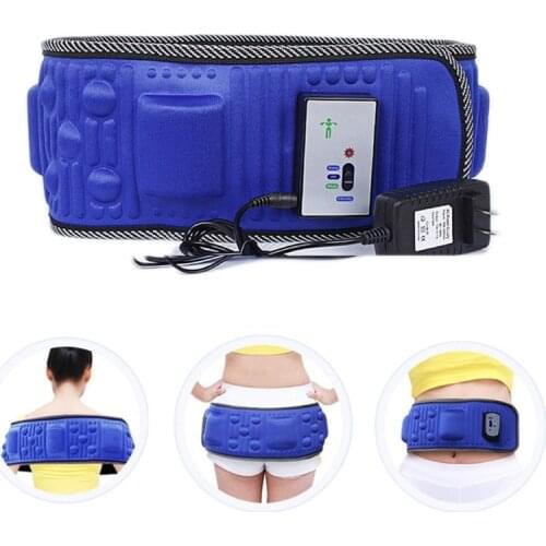 Electric Slimming Belt 5 Motor Fitness Massage Vibration Weight Loss Stimulator U2JD