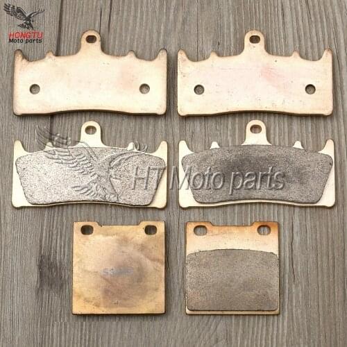 Motorcycle metal sintering brake pads For Suzuki GSXR750 TL 1000 TL1000 GSXR 1100 GSF 1200 GSF1200 Bandit GSX 1300 R Hayabusa
