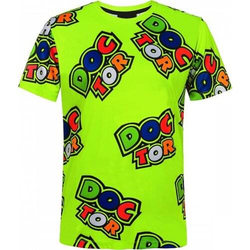 New The Motorcycle 2019 Moto GP T-Shirt for Motorcycle Racing Sports green doctor Shirt