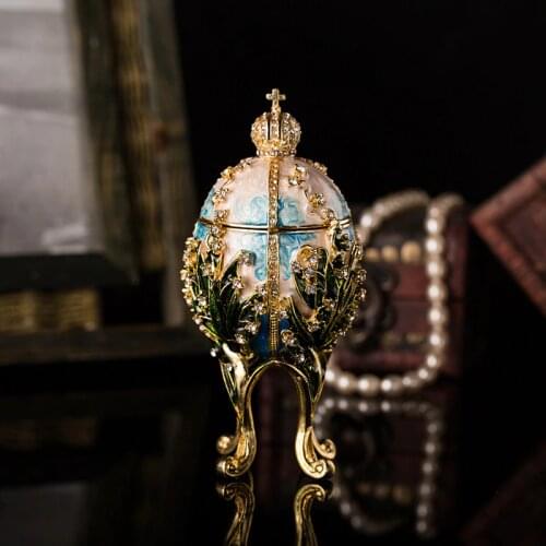 QIFU FABERGE EGG Interior Decor Items