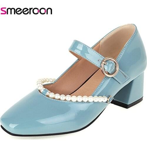 Smeeroon Womens High-heeled Shoes