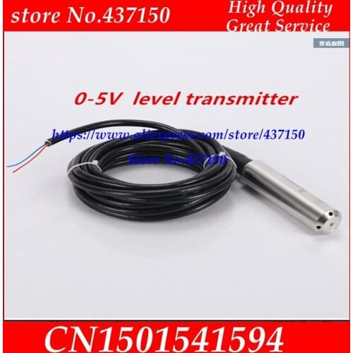 0-5v Input liquid level transmitter integrated liquid level sensor