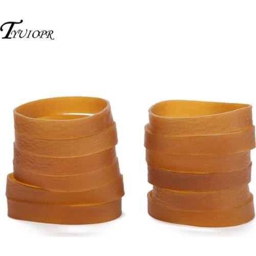 High quality 50*10mm Tapes Adhesives Fasteners Strong Elastic Rubber Bands Office Students School Stationery Supplies