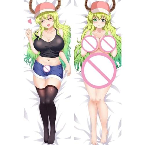 2018-March update Anime Miss Kobayashis Dragon Maid Tohru & Elma & Kanna Kamui Dakimakura pillow cover hugging body pillowcases