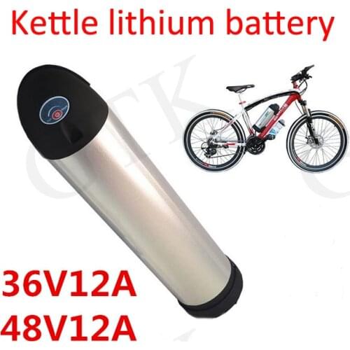 36v 48v 12ah e-bike lithium battery Water bottle kettle electric bike battery 42V lithium ion brand battery pack DIY+2A charger