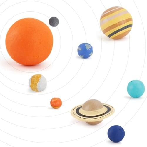 425F Childrens Planet Ball Play Toys Light Color Funny Portable Brain Toys