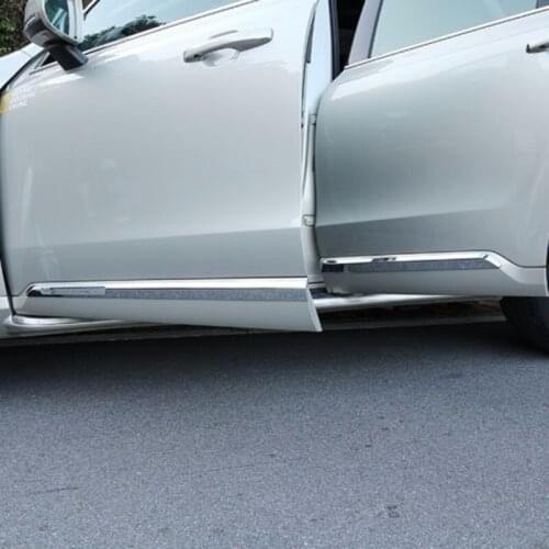 ABS Chrome Door Body Side Molding Cover trims For NEW Volvo XC90 2016 2017 2018