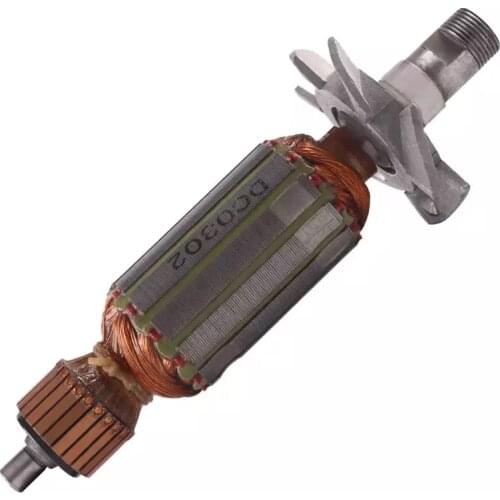 AC220-240V Armature Rotor Anchor Replace for Hitachi TR6A Trimmer Rotor Power Tool spare parts