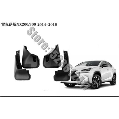 Car Styling for Lexus NX200 NX300 2015-2020 ABS Car Mud Flaps Mudflaps Splash Guards Mud Flap Mudguards Fender
