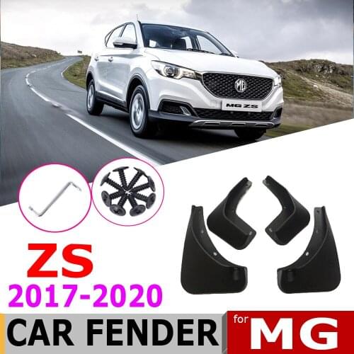 Car Mudflaps For MG ZS Car Accessories MGZS 2020 2019 2018 2017 Fender 4 PCS Front Rear Mud Guard Flaps Splash Flap Mudguards