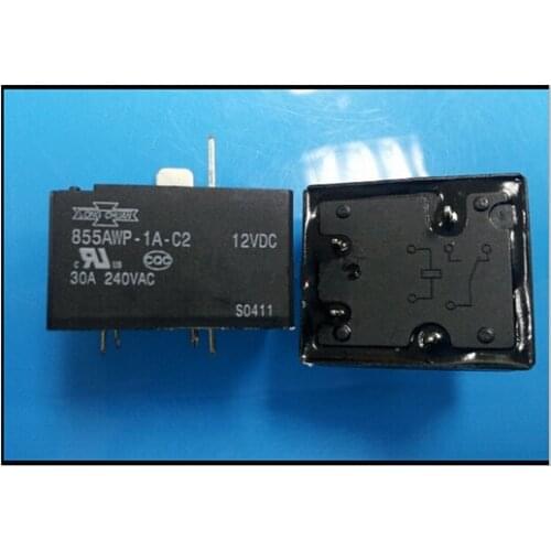 HOT NEW relay 855AWP-1A-C2-12VDC 855AWP-1A-C2 12VDC 855AWP-1A 855AWP DC12V DIP4 5pcs/lot