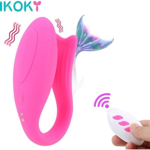 Mermaid Wireless Vibrator Clitoris Vagina Massager Sex Toys For Women Female Masturbator Machine Erotic Couples Tools Adult Shop